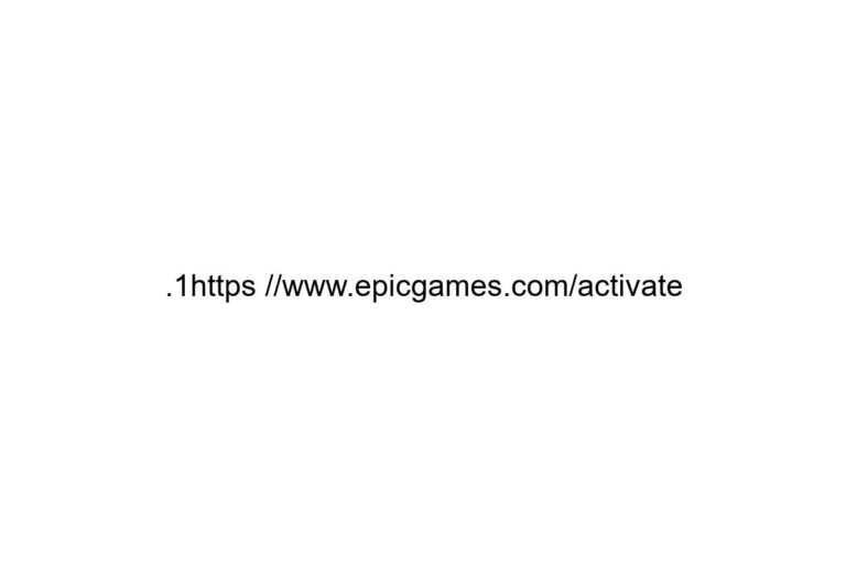 1https www epicgames com activate