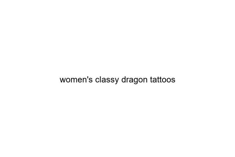 women s classy dragon tattoos