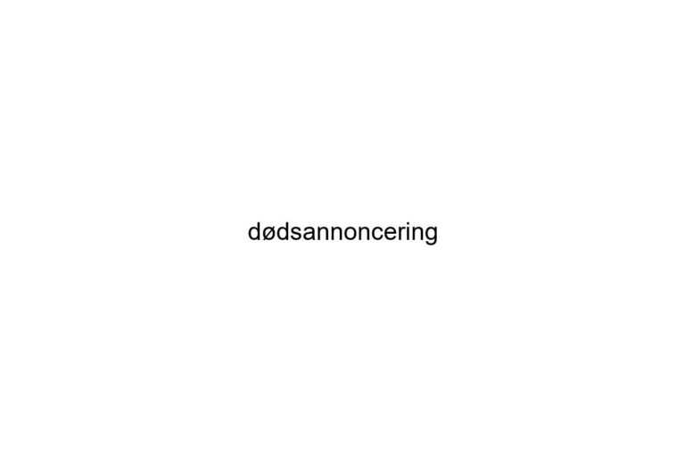 ddsannoncering