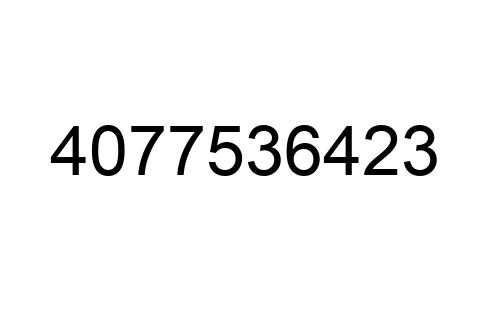 4077536423