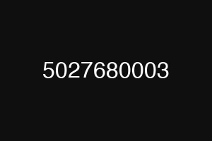 5027680003