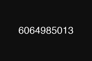 6064985013