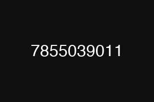 7855039011