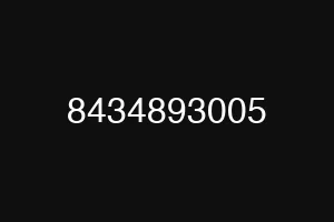 8434893005