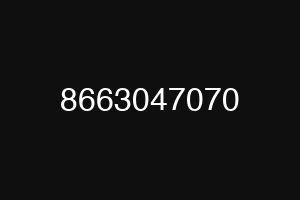 8663047070