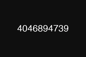 4046894739