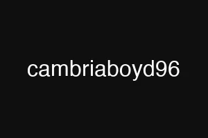 cambriaboyd96