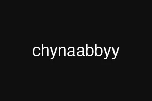 chynaabbyy