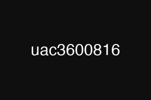 uac3600816