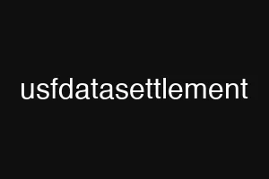 usfdatasettlement